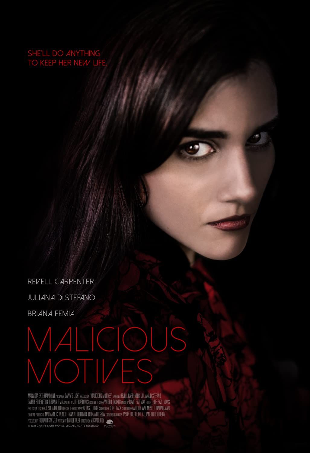 poster of Malicious Motives (2021) Hindi [Voice Over] Dubbed WEBRip